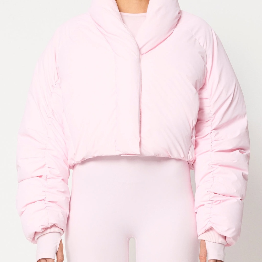 Khy Cropped Women's Puffer Jacket NWT
